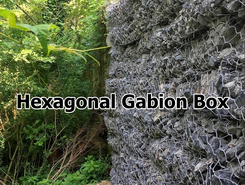 China Anping Easy To Assemble 100 x 120 mm Galvanized Gabion Stone Baskets Hexagonal Gabion Cages Price