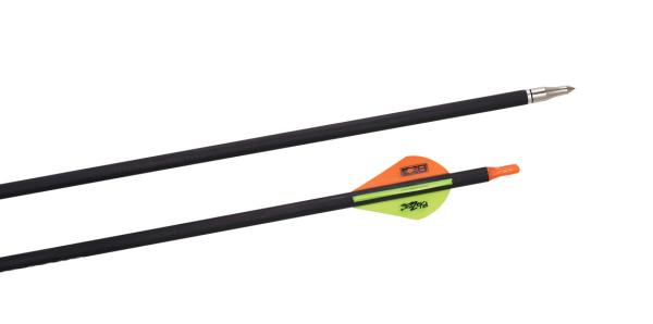 .245"(6.2mm)ID Spine 250/300/350/400 Blazer Vanes Fletched ,32" Length,.003-.001