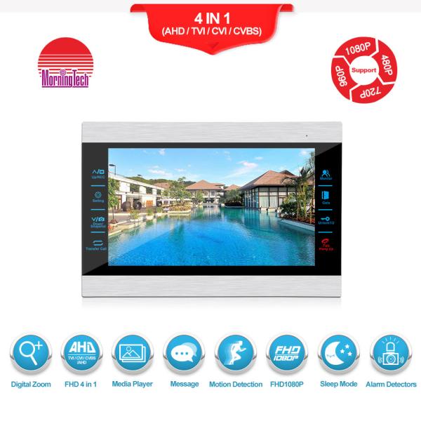 Intercom Door Bell Video Door Phone 10.1 inch Color LCD Display Touch Screen