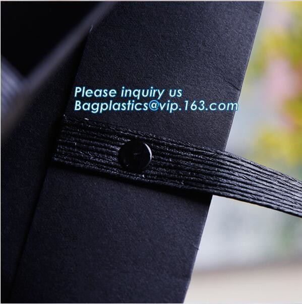 Luxury paper bags with handles Different Sizes,250gsm art paper shopping carrier bag custom printing with handle rope