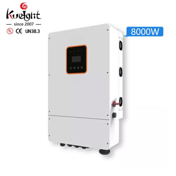 Home Solar Inverter 48V 8kw Hybrid Single Phase Off Grid Inverter Grid Tie