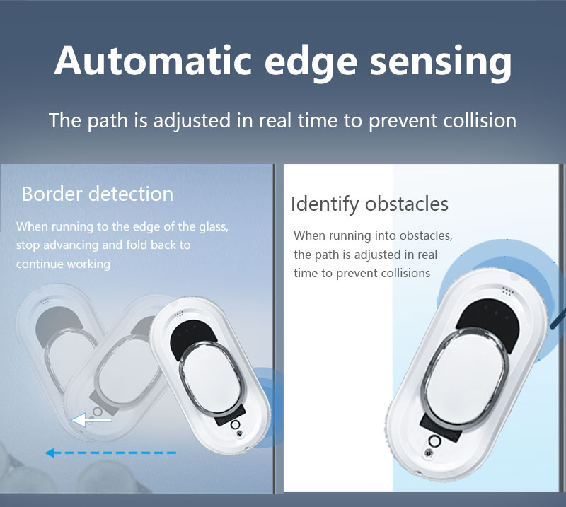 Remote Control app Controlled Intelligent Window Cleaner Robot with Private Mold
