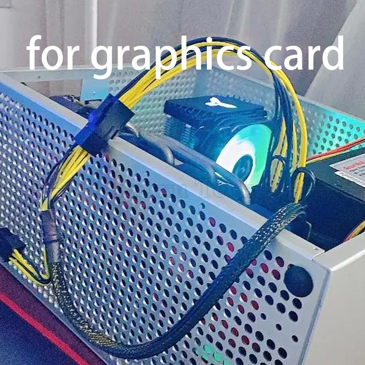GPU 6 PIN to Dual 8 PIN 18AWG PCI Express Motherboard Power Supply Adapter PCIe Extension Cable