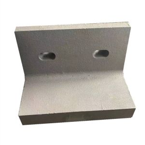 China High Chromium Bimetallic Composite Lining Plate 64HRC With Double Hole on sale