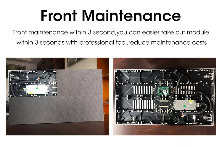 Full Color Indoor Fixed P1.875mm LED Video Wall IP43 For Church