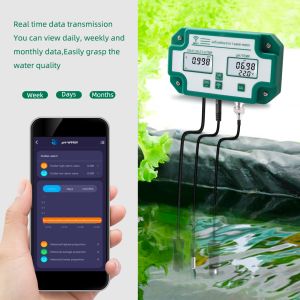 Tuya Smart WiFi Online 6-in-1 Multifunction Water Quality Detector with Data
