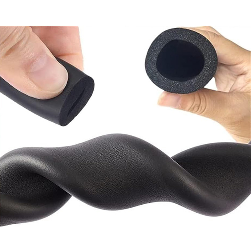 10-Year Service Life EPDM Rubber Insulation Pipe for Thermal Insulation in HVAC System