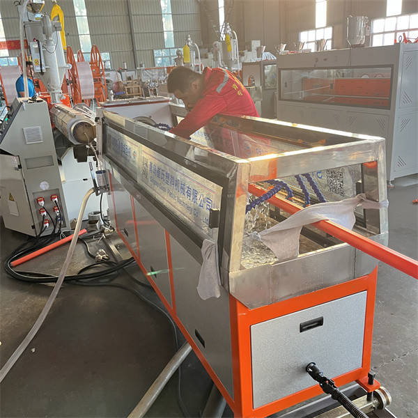 PE Carbon Reinforced Spiral Pipe Production Line / Equipment