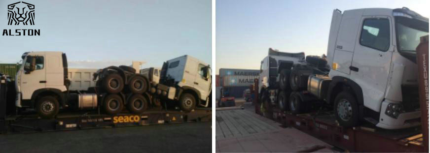 CNHTC Tractor Truck 6x4 , Sino Hohan Prime Mover Truck