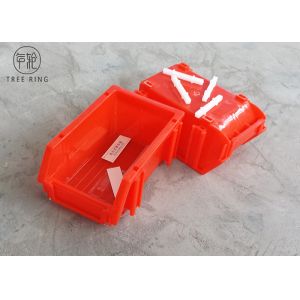 Stackable Small Tooling Storage Bins For Screws And Bolts Using On Shelf Rack