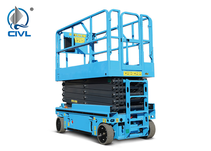 6m/10m/14m/18m Scissor Aerial Work Platform / Electric / Hydraulic / Off - Road Scissor Lifts