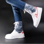 Factory Supply High Quality Reusable Waterproof Shoe Covers With Reflector Anti