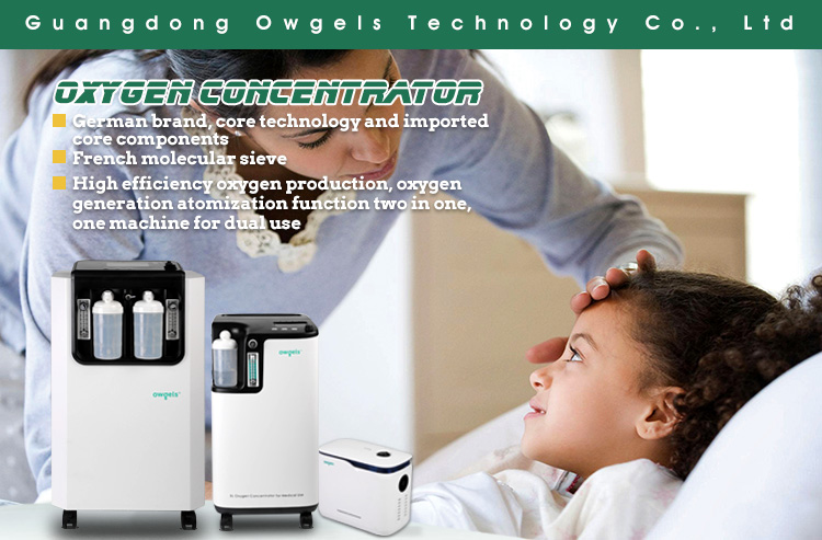 Oxygen Breathing Machine Portable Oxygen Concentrator 3L With Nebulizer