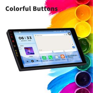 Dashboard Placement 10 Inch 2.5D-IPS Screen Car Radio with Bluetooth and