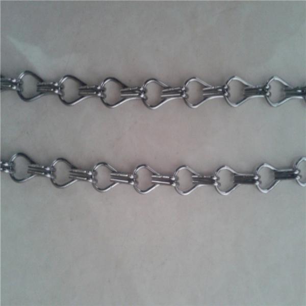 Anti-Mosquito Aluminum Chain Link Curtain Fly Screen