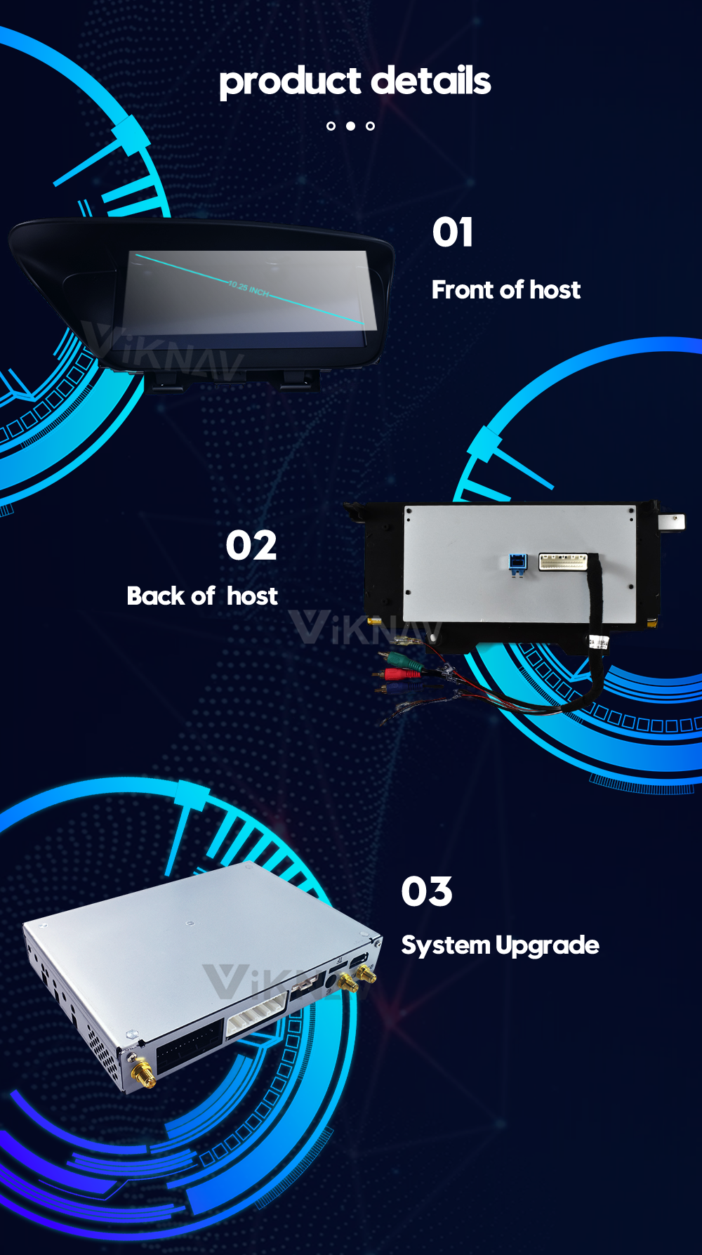 Viknav Car Radio For Lexus ES ES300 ES250 ES350 ES300h (2014-2017)10.25 inch Multimedia DVD Player GPS Navigation