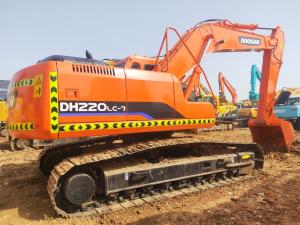 China                  Secondhand Crawler Excavator Doosan Dh220LC-7, Used Digger 220, 100% Original Without Any Repair, Used Construction Machine on Sale              on sale