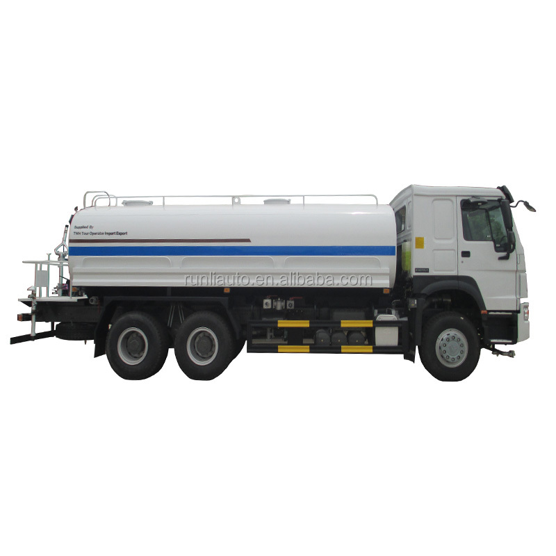 SINOTRUK HOWO 6x4 Water tank Truck Capacity Pickup Truck Water tank Water Hauling Truck