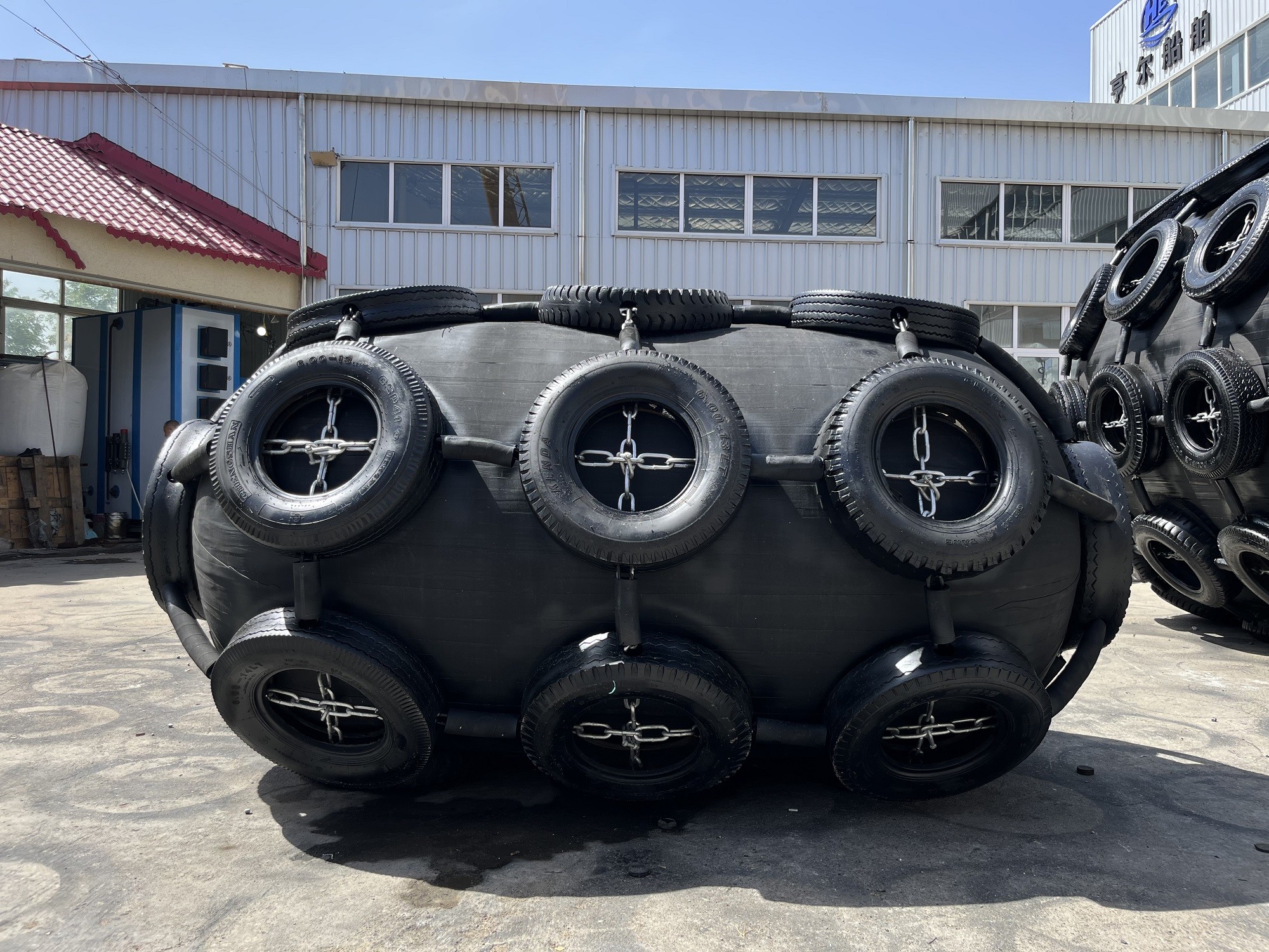 Custom Durability Pneumatic Rubber Marine Fenders Easy To Install