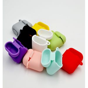 Mini Pattern Protective Soft Shockproof Custom Earphone Oval Earphone Case