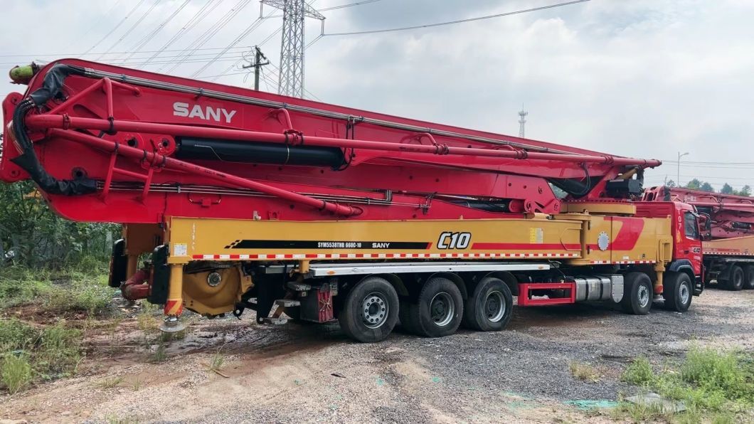 2019 SA Ny Sym5538thb Concrete Pump Truck Construction Machinery Machine Equipment Concrete Boom Pump
