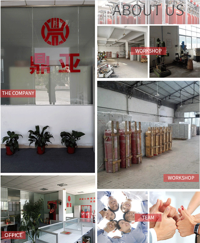 12 Bar Automatic 70L Fire Detection Suppression Systems