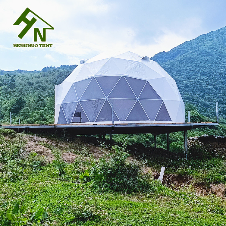 Area 28sqm Outdoor Dome Tent Hotel Geodesic Dome Tent For Sale