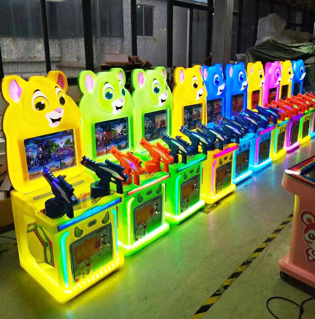 Amusement Machine Entertainment Equipment Baby Dragon Children Coin Operated Game Machine For Game City