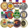 Buy cheap Zinc Alloy Sport Custom Medals 3D Gold Medal for Souvenir Gift from wholesalers