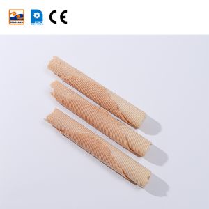 Automatic Operating Mode Egg Roll Production Line Waffle Roll Making Machine