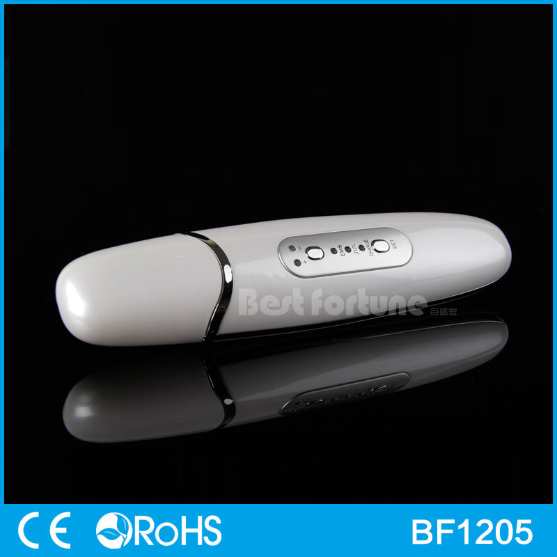 Cordless EMS Professional Ultrasonic Skin Scrubber With CE RoHS Standard