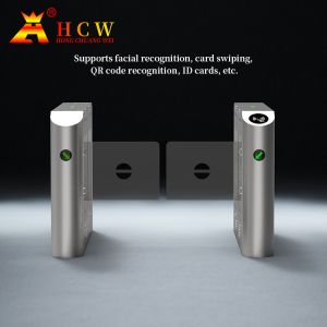 HCW OEM Bidirectional Turnstile Biometric Access Control 45kg Operating Weight