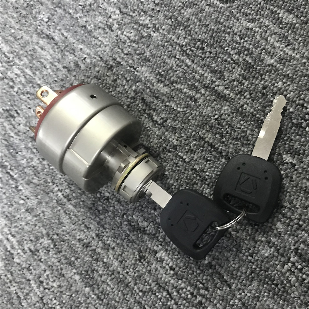 XCMG Excavator Lock XE60D XE135B/D XE150D XE210 XE370D XE200DA Ignition Switch Key