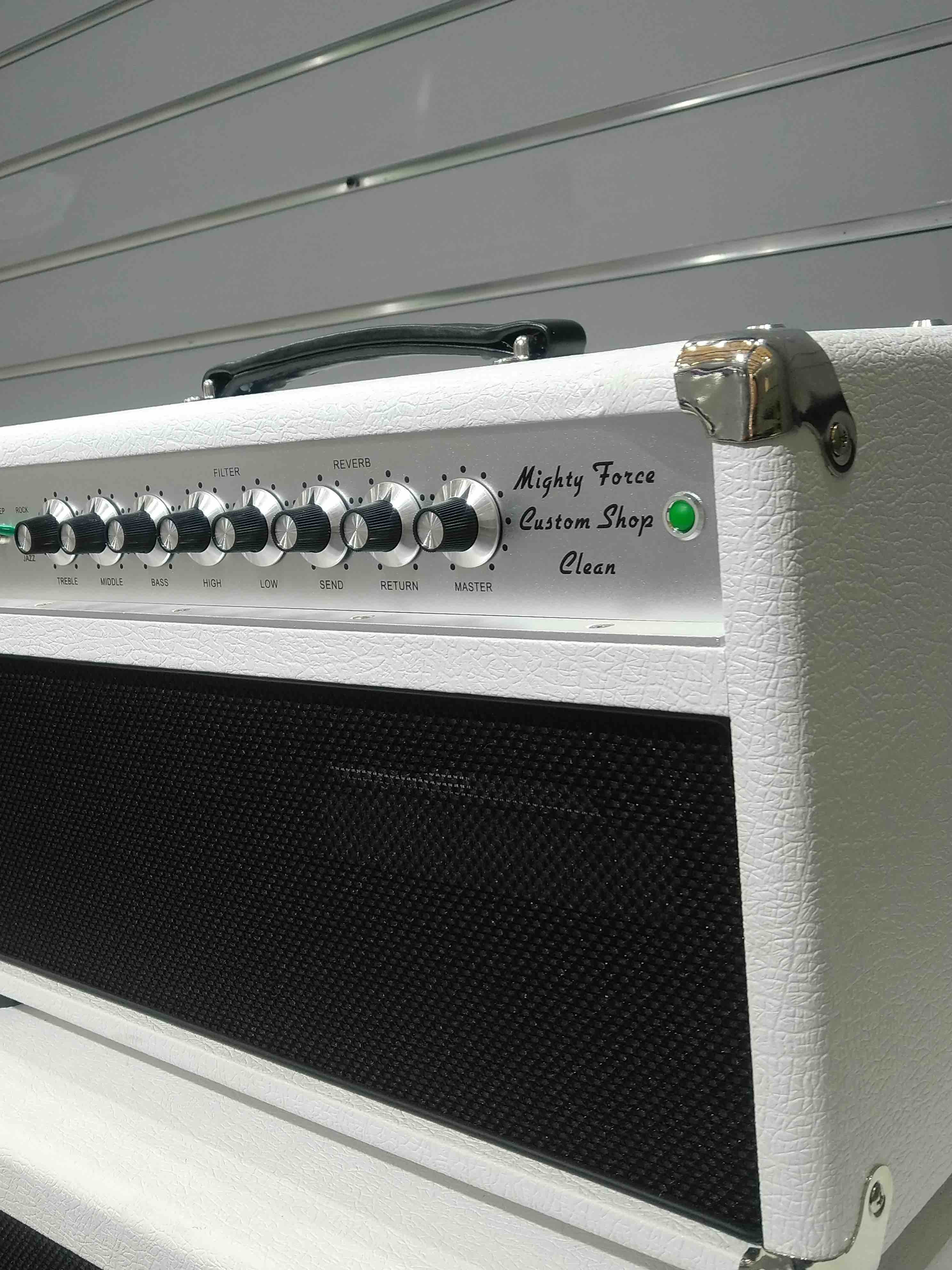 Grand Amplifier Head JCM25/50 "Silver Jubilees" 2555 or 2550 style 2 Channel 50Watt Guitar Amplifier Head Free Shipping