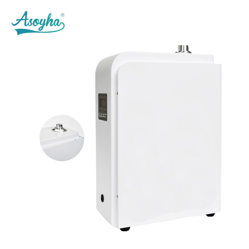  White Ultrasonic Aromatherapy Diffuser / Metal Scent Diffuser Machine Manufactures
