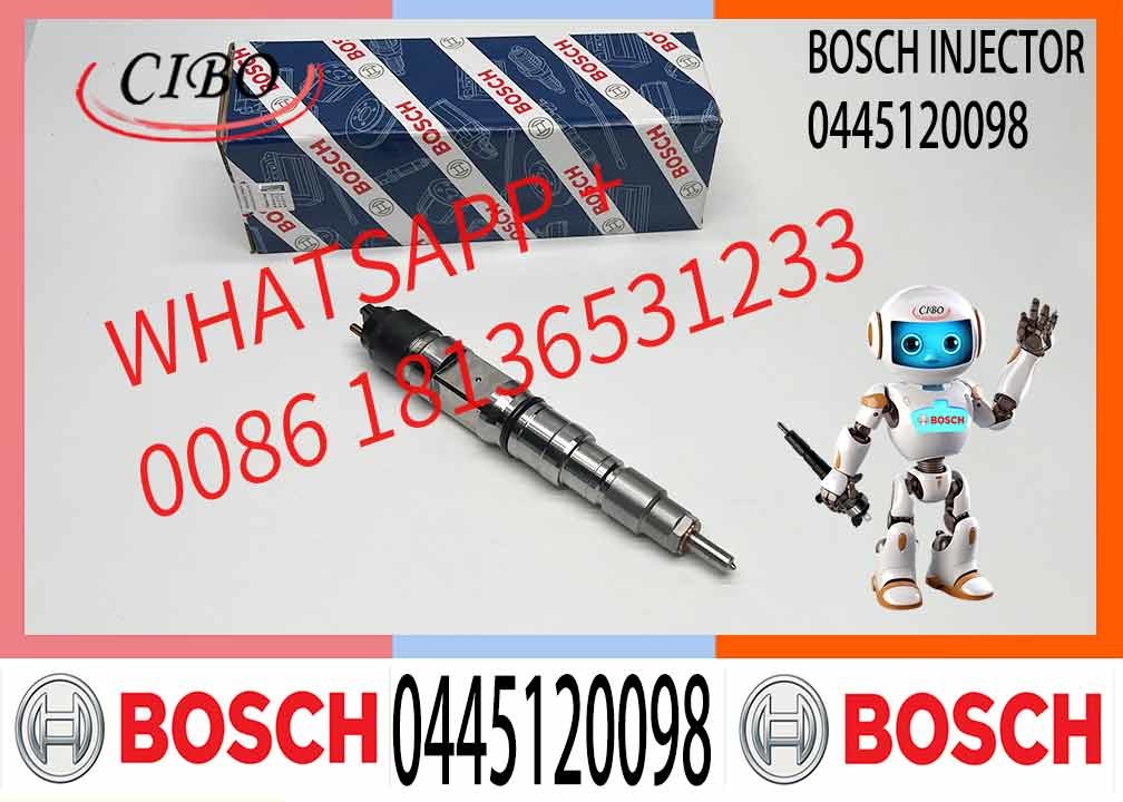 Diesel Fuel Injector Common Rail Injector Assembly 0445120098 0445120147 0986435562 51101006085 51101006065 for MAN TRUC
