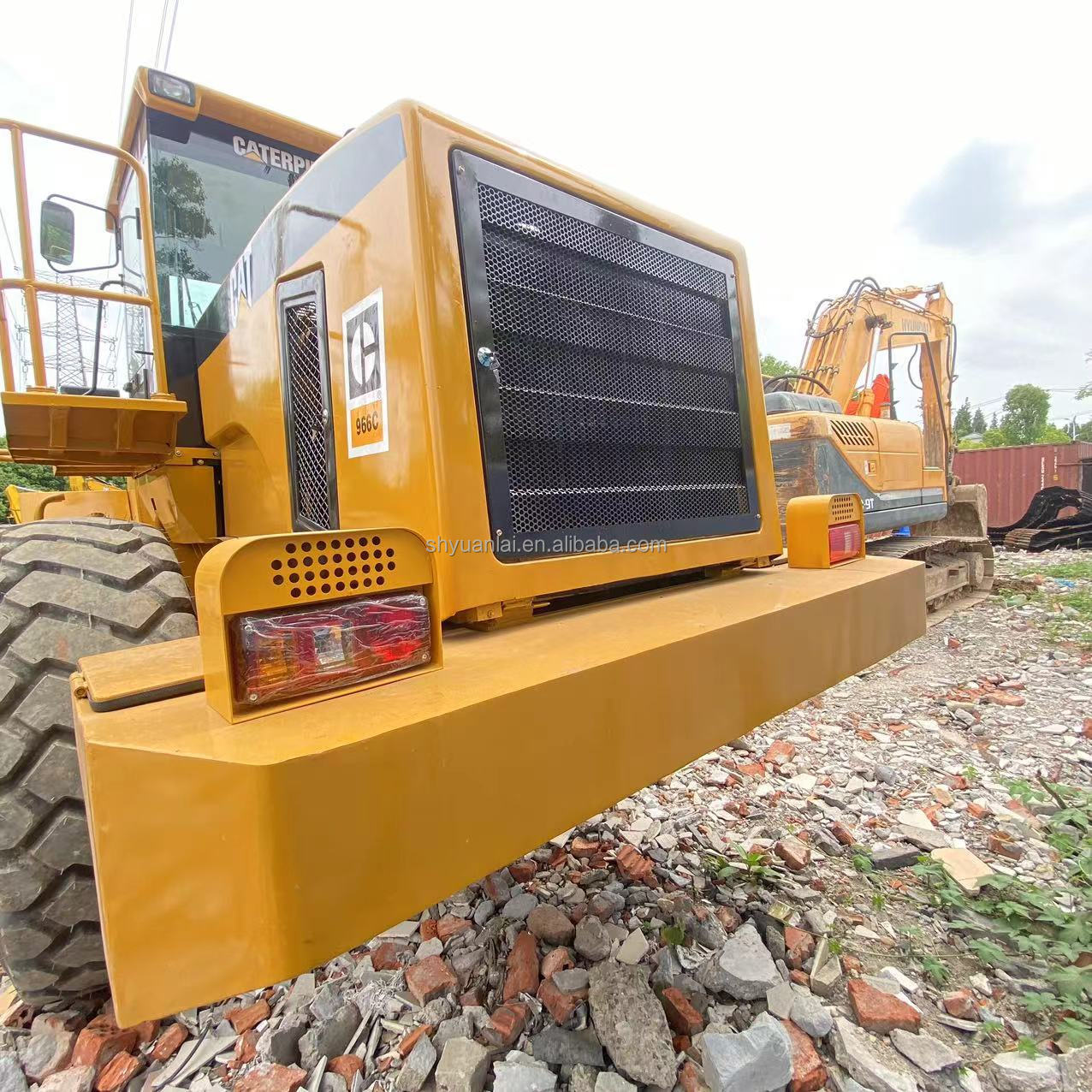 Used Loader CAT 966 for sale cheap price original paint brand CAT loader used loader
