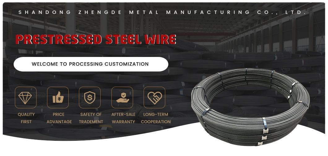 China High Quality Wholesale 30mnsi Wire Rod for Prestressed Concrete Steel