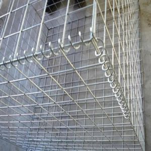 Custom Cut Bended Punched Square 4mm Galvanized Welded Mesh Gabion Wire Box