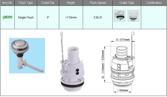 Equipment Produces Dual Flush Touchless Toilet Flush Valve For Hands-Free Flushing