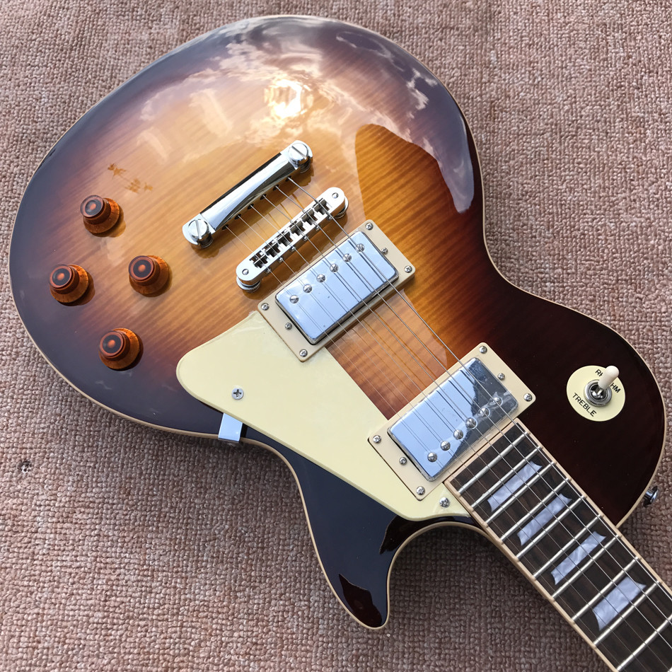 New standard LP 1959 R9 electric guitar, Rosewood fingerboard, frets cream binding, a piece of neck & body, Tune-o-Matic