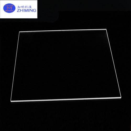 High Temperature Corrosion Resistant Window Square Shaped Quartz Glass Plates
