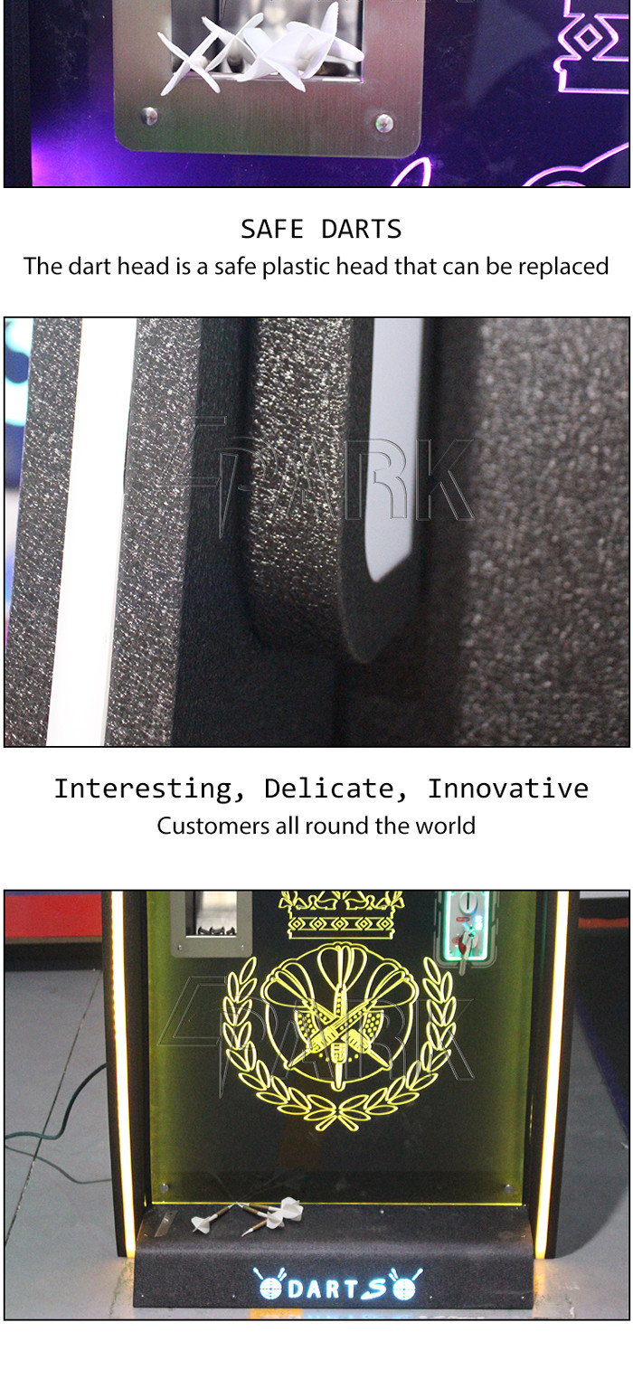 Luxury Dart EPARK HD LCD Amusement Game coin operated Machine