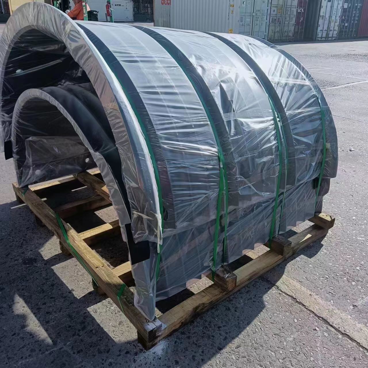 Heavy Duty Half Split Grooved Sleeves For Steel Wire Ropes Lebus Rope Groove