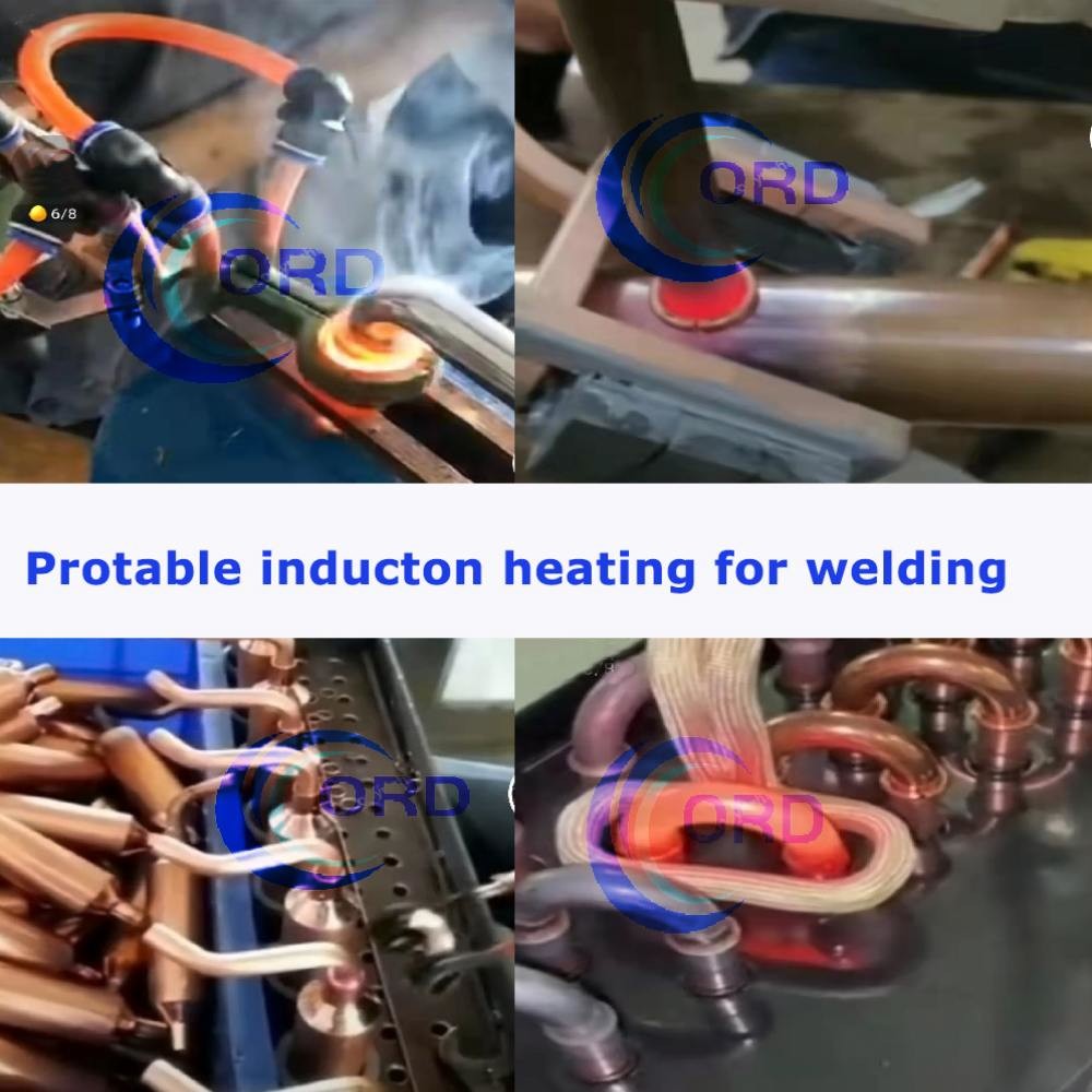 40A Portable Induction Heating Machine 2M Flexible Handheld Induction Brazing