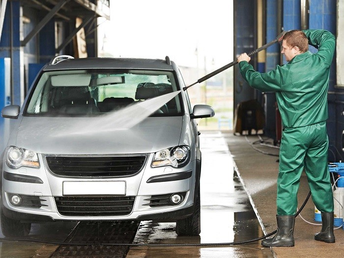 Soft PVC Inflatable Car Wash Mat Cleaning Garage Floor Containment Mats