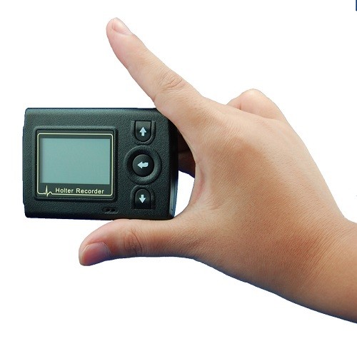 Portable ECG Machine Mini grabadora digital holter de ECG de 3 canales de 3 días con Detección de marcapasos