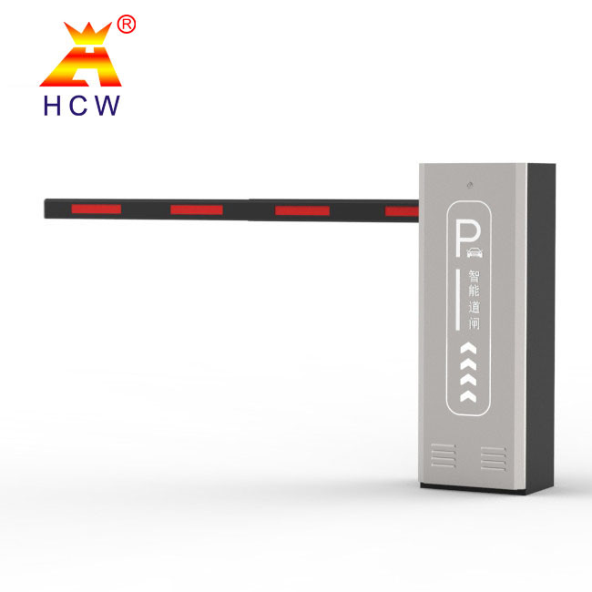 Automatic LED Boom Barrier Gate 3-6m Arms For Vehicle Parking Traffic Control