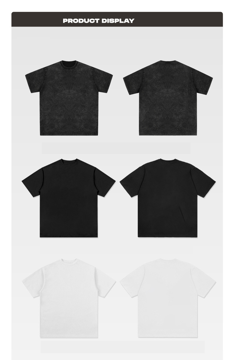 Accpected OEM Custom Made Designs Hoodies American Retro Oversize Short Sleeve T-Shirt