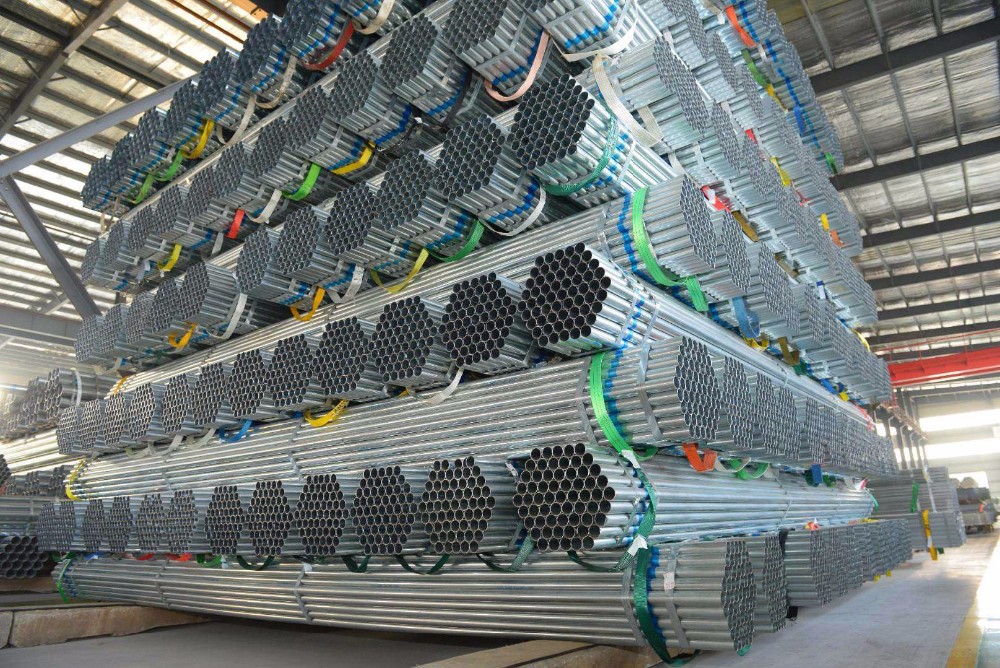 STK500 Non Alloy Galvanized Steel Round Tube GB/T3091